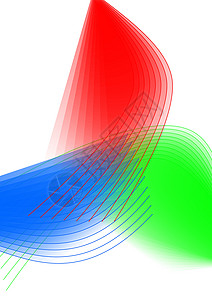 组成摘要蓝色插图梦幻线条白色绿色波浪红色电脑透明度背景图片