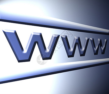 www www商业互联网世界网址技术蓝色字母地址背景图片