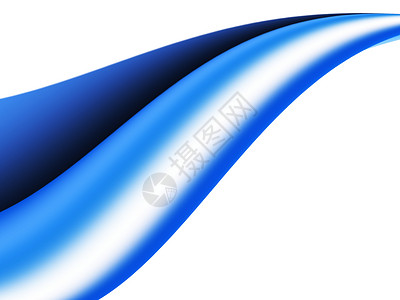 蓝白背景空白技术金属宏观曲线插图海浪推介会3d背景图片