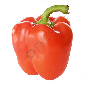 辣椒蔬菜饮食健康红色食物生物白色背景图片