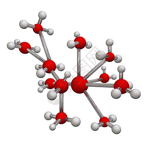 3D 分子化学物理网络细胞生物学红色科学背景图片