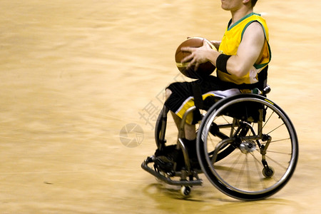 残疾人轮椅篮球主席男竞争者训练狂欢节锦标赛竞争车轮障碍运动优胜者比赛背景图片