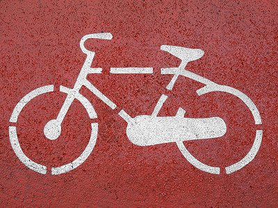 自行车标志模版街道车道交通信号背景图片