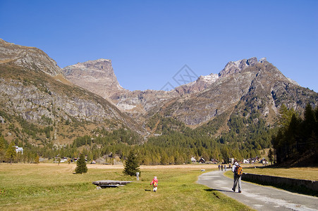 Alpe Devero高山登山高清图片
