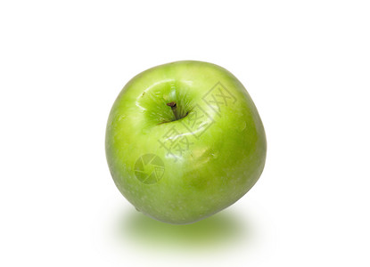 绿苹果甜食绿色素食水果摄影白色健康饮食饮食食物背景图片