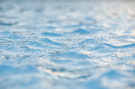 水背景蓝色海浪游泳池波纹太阳反射折射涟漪阳光背景图片