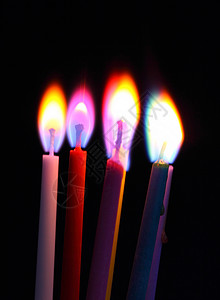 蜡烛火焰庆典背景图片