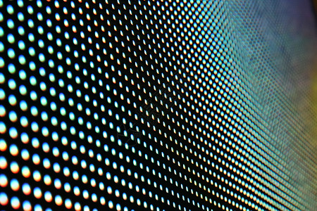 LED 屏幕表面led灯泡贴片机电脑红绿蓝灯光显示屏技术蓝色电子产品背景图片