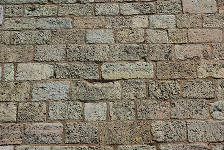 旧石墙历史废墟石头矿物岩石房子棕色侵蚀地质学建筑学背景图片