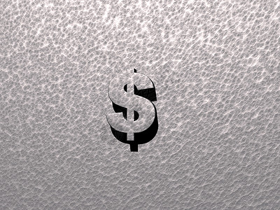 美元宽慰金属插图经济金融商业货币背景图片