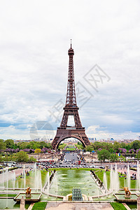 法国图标火星冠军城市吸引力正方形观光金属纪念碑曲线地标青铜电梯背景