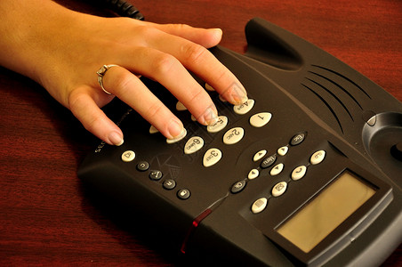 拨号电话技术工作按钮数字女士办公室服务背景图片