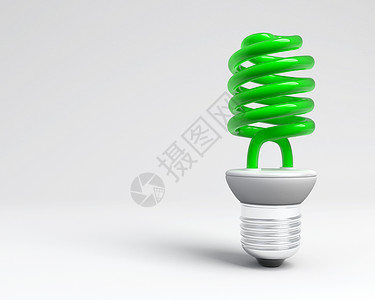 绿灯力量活力灯泡生态经济背景图片