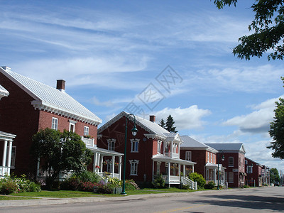 魁北克山地市历史史馆背景图片