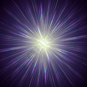 紫光灯辐射镜片彩虹射线艺术星星微光圆环光泽朗讯高清图片