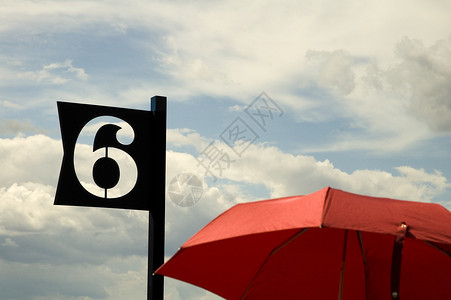 六号排行云景天气预报背景图片