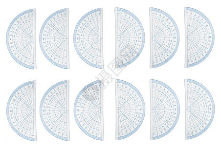 半圆尺素材背景减量器工程半圆补给品工具绘画白色教学学习老师统治者背景