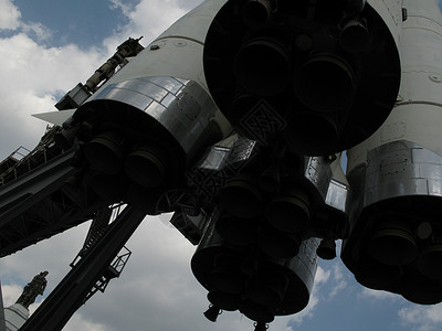 火箭航天器进步文明卫星天空航班技术背景图片