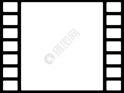 胶片电影插图空白细胞框架照片白色视频娱乐背景图片
