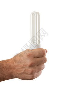 手持节能灯活力玻璃白色穿线经济技术背景图片