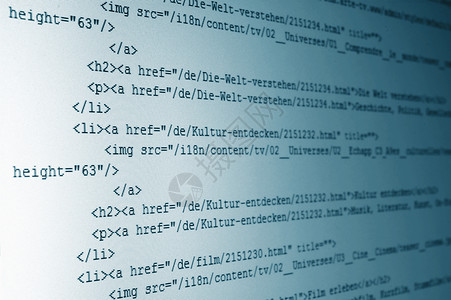 计算机编码代码网站监视器科学展示编程网页电子产品数据格式背景图片