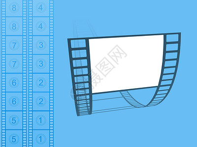 电影娱乐细胞卷轴技术视频插图背景图片