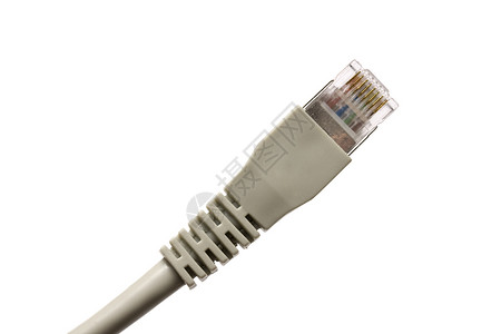 网络插件插头互联网数据灰色绳索金属电脑宏观白色技术背景图片