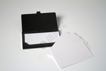 名片名卡办公室白色商业盒子卡片推介会背景图片