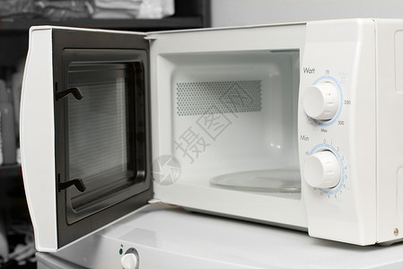 微波海浪拨号器具烤箱时间物品食物刻度房子家庭背景图片