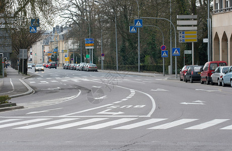 街道街沉降沥青汽车文明交通城市灰色车道运输背景图片