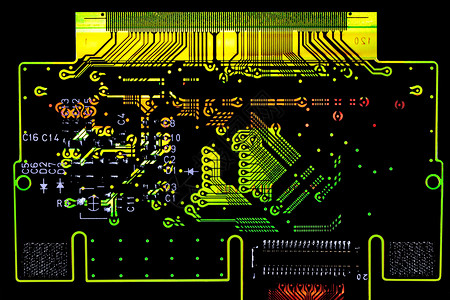 手套电路板技术电路数据打印互联网木板电脑网络辉光线条背景图片