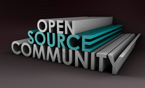 开放源码社区原则商业贸易合作执照战略平台数据概念软件背景图片