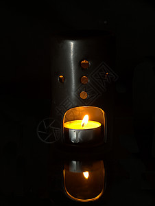 阿罗马灯香味蜡烛治疗芳香冥想疗法背景图片