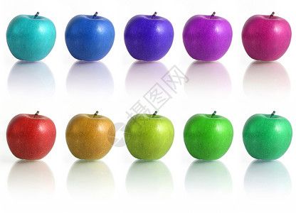 苹果工作室欲望产品模仿饮食彩虹蓝色饥饿橙子水果背景图片