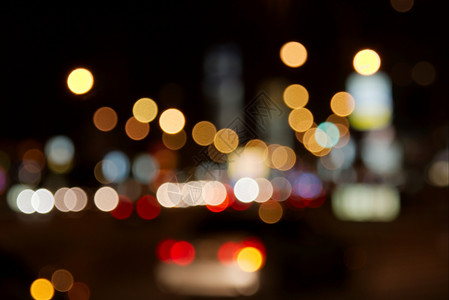 灯光车辆运输辉光城市交通车街道来源圆圈背景图片