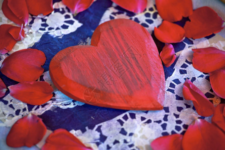 爱白色物体蓝色玫瑰花瓣浪漫红色创造力背景图片