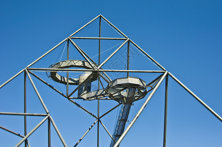 Tetraeder 三角器四边形历史地标纪念碑建筑小贴士四面体天空雕塑背景图片