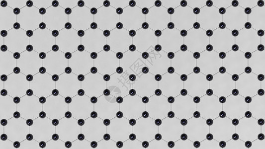 石墨烯分子平面科学六边形物理插图化学石墨黑色格子灰色研究背景
