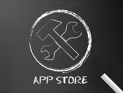 移动黑板粉笔板 - App 存储背景