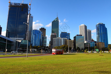 西海子公园澳大利亚城市的高清图片