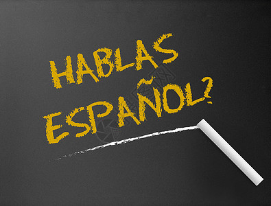 自然语言理解粉笔板 - Espanol背景