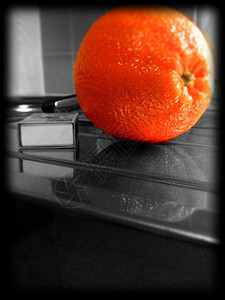 橙子史诗橙色背景图片
