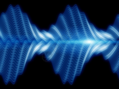 声音波海浪墙纸蓝色流动正弦波音乐示波器技术溪流背景图片