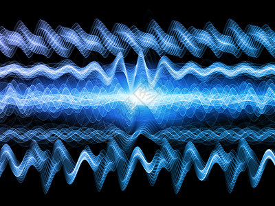 摘要声音分析器技术正弦波音乐海浪墙纸流动溪流示波器背景图片