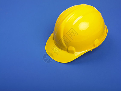 蓝色黄色硬hat商业工程工程师建造安全套装承包商建设者工作建筑师背景图片