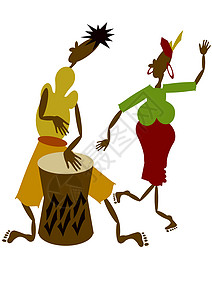 非洲人跳舞非洲音乐家乐器仪器幸福文化朋友们派对团体乐队音乐男人背景