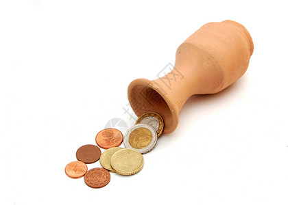 极品小萝莉欧元硬硬币印记货币金子美分工资金融市场金属宏观金钱背景
