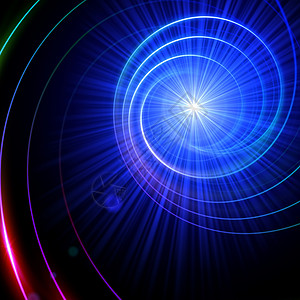 颜色螺旋蓝色漩涡微光魔法圆圈耀斑曲线辐射射线紫色背景图片