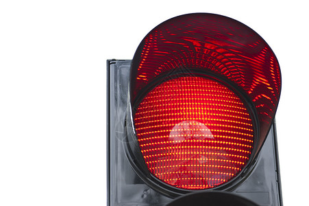 信号元素交通灯信号显示红灯背景