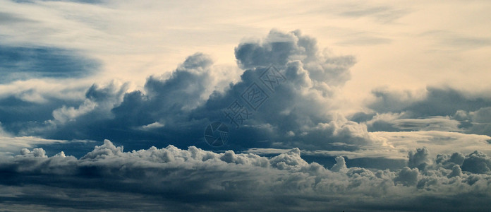 阴云的天空预报天气艺术气候蓝色空气科学季节气氛背景图片